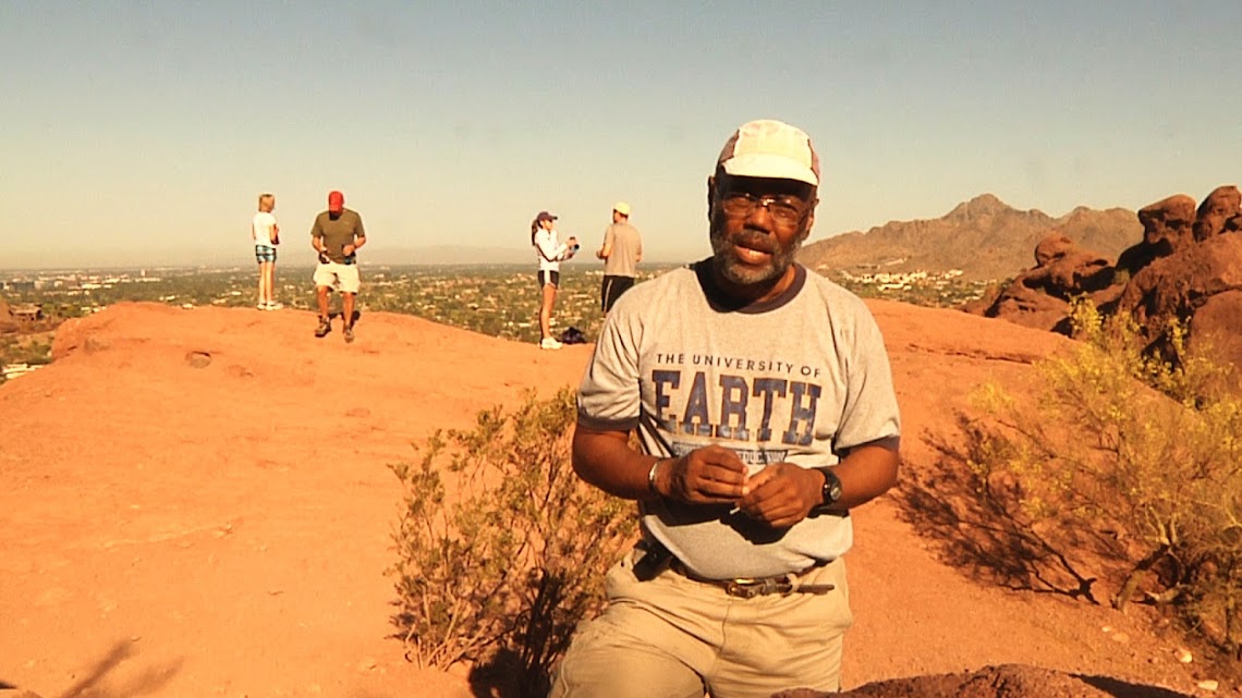 Adam on Camelback mountain.