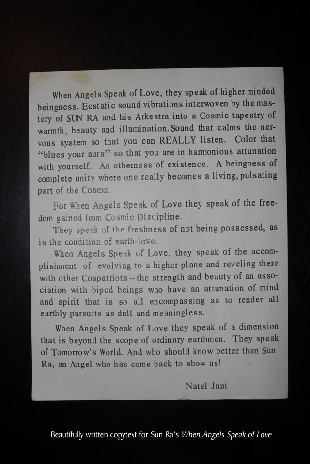 When Angels Speak of Love Introduction