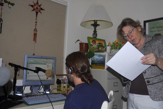 Frances Keyes and son Dimitri