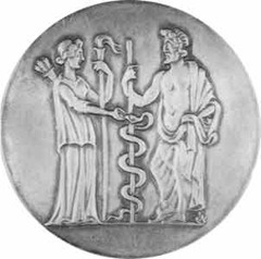 Asklepios Medal, since 1984 University of Saarland/Germany