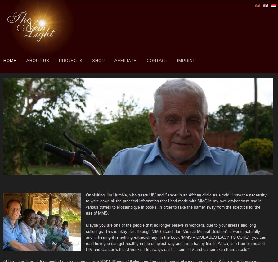 The New Light Home Page