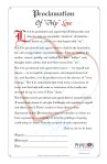 Love Proclamation: "To My Love"