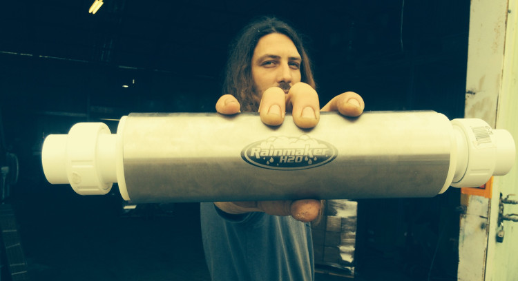 Rainmaker H2O in-line unit: Rethought and reborn