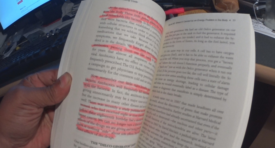 My copy of The Healing Code is well highlighted.