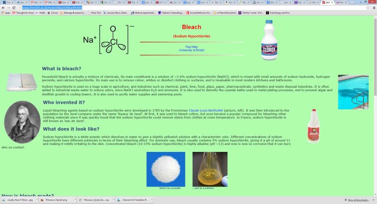 Tap water is more "bleach" than MMS.