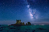 Milky Way Over The Minokake-Rocks