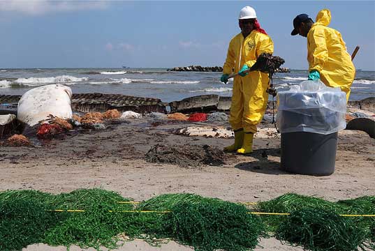 The work isn't done yet in the Gulf.