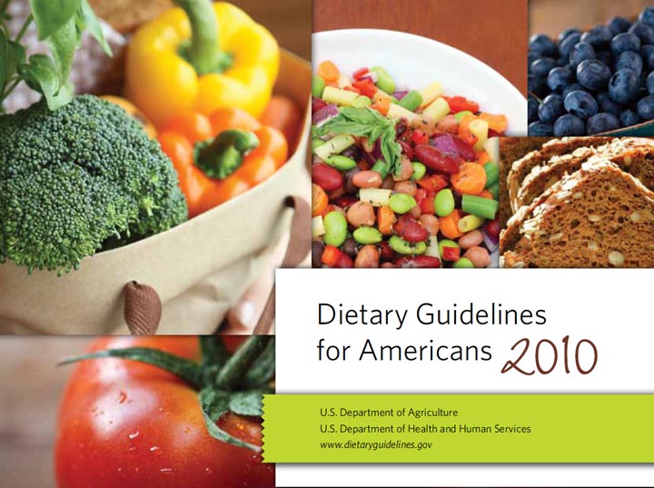 Dietary Guidelines for Americans, 2010 Cover